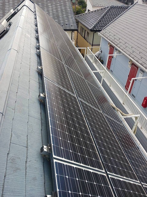 太陽光パネルの状態確認